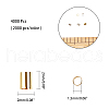 ARRICRAFT Brass Crimp Beads KK-AR0001-07-2