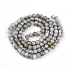 Baking Painted Glass Beads Strands X1-DGLA-N003-8mm-B01-3
