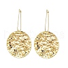 Brass Hoop Earring EJEW-JE05955-1