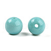 Opaque Solid Color Glass Beads GLAA-N007-8mm-A13-2