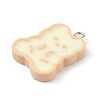 Opaque Resin Pendants RESI-D064-03P-05-2