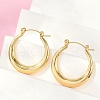 304 Stainless Steel Hoop Earrings for Women EJEW-U046-07G-A-2