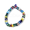 Handmade Evil Eye Lampwork Beads Strands LAMP-A007-02B-06-2