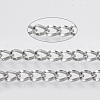 Tarnish Resistant 304 Stainless Steel Curb Chains STAS-R100-17-1