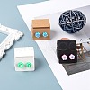 300Pcs 3 Colos Jewelry Earring Display Kraft Paper Price Tags DIY-LS0003-92-6