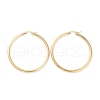 Ring 304 Stainless Steel Hoop Earrings for Women Men EJEW-B049-01G-G-1