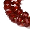Natural Carnelian Beads Strands G-P573-A65-10x6mm-4
