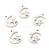 Non-Tarnish 201 Stainless Steel Pendants STAS-G258-04P-1