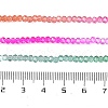 Transparent Painted Glass Beads Strands DGLA-A034-T1mm-A03-3