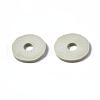 Flat Round Eco-Friendly Handmade Polymer Clay Beads CLAY-R067-12mm-02-6