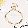 304 Stainless Steel Multi-layer Bracelets BJEW-T022-13G-1