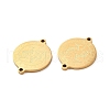 Ion Plating(IP) 304 Stainless Steel Connector Charms STAS-C074-11G-06-2
