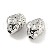 Textured Brass Beads KK-Q820-29P-2