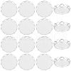 Beebeecraft 100Pcs 304 Stainless Steel Cabochon Settings FIND-BBC0003-49-1