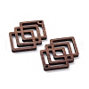 Walnut Wood Laser Cut Pendants X-WOOD-Q051-01D-2