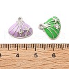 Alloy Enamel Charms FIND-U033-05P-3