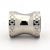 Tarnish Resistant Stainless Steel Beads STAS-M003-09S-1