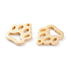Ion Plating(IP) 304 Stainless Steel Pet Charms STAS-Y002-07G-2