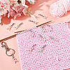 Plastic Enamel Pendant Decoration HJEW-HY00003-4