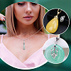   2Pcs 2 Colors 925 Sterling Silver Ice Pick Pinch Bails STER-PH0001-93-6