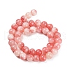 Natural Yellow Jade Beads Strands G-B128-A01-04-5