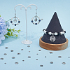SOFPLATE 500Pcs 5 Styles Tibetan Style Alloy Daisy Spacer Beads FIND-SP0002-22A-4