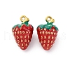 304 Stainless Steel Enamel Pendants STAS-B085-42G-04-1