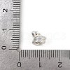 Rack Plating Brass Clear Cubic Zirconia Beads KK-L236-03B-S-3