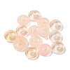 Transparent Glass European Beads GLAA-D009-01G-2