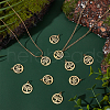 Unicraftale 304 Stainless Steel Pendants STAS-UN0060-03G-2