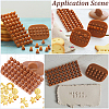 CRASPIRE 1 Set PP Plastic Letter A~Z & Number & Sign Cookie Impress Embosser Cutter AJEW-CP0007-35-5
