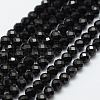 Natural Black Spinel Beads Strands X-G-E366-07-4mm-2