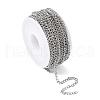 Tarnish Resistant 304 Stainless Steel Curb Chains CHS-F003-17P-C-3