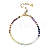 Chakra Natural Mixed Gemstone Chips Beaded Bracelets for Women BJEW-JB11631-02-2