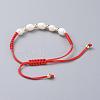Mother's Day Jewellery Braided Bead Bracelets BJEW-JB04821-01-2