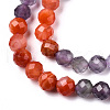 Natural & Synthetic Mixed Gemstone Beads Strands G-D080-A01-01-16-3