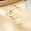 Hollow Flower Iron Cuff Bangles & Rings Sets FS-WGA02DC-01-1