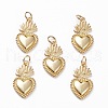 Brass Pendants X-KK-C100-10G-1