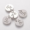 Non-Tarnish 304 Stainless Steel Pendants STAS-Q201-T445-M-S-2