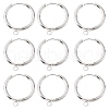 201 Stainless Steel Huggie Hoop Earring Findings STAS-P283-01I-S-2