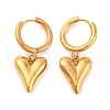 304 Stainless Steel Hoop Earrings for Women EJEW-Z057-14G-01-1