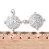 Rack Plating Brass Micro Pave Cubic Zirconia Pendants KK-Z039-25P-3