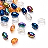 8 Strand 4 Colors Electroplate Glass Beads Strands EGLA-YW0001-37-5