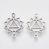 Tibetan Style Alloy Links connectors TIBEP-S319-050E-NR-1