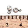 202 Stainless Steel Beads STAS-S151-02P-D-3