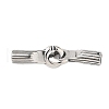 304 Stainless Steel Interlocking Clasps STAS-Z130-02AS-1
