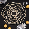 Rhinestone Mesh Headpiece Cap AJEW-WH0413-82A-5