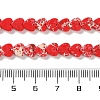 Dyed Synthetic Imperial Jasper Beads Strands G-M403-A36-02-5