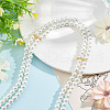 GOMAKERER 2Pcs Platinum Plated 925 Sterling Silver Rhinestone Twister Clasps FIND-GO0002-57-4