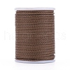 Round Waxed Polyester Cord X-YC-G006-01-1.0mm-03-1